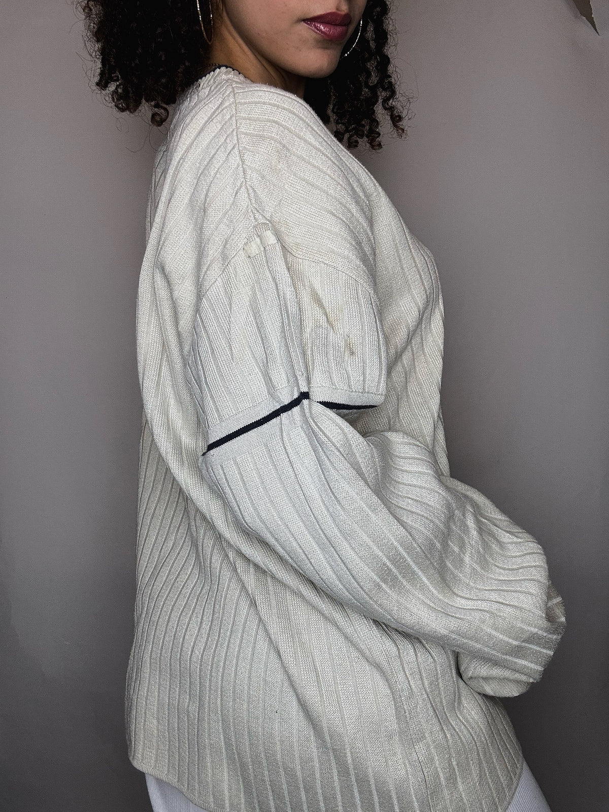 Pull beige Quicksilver L vintage