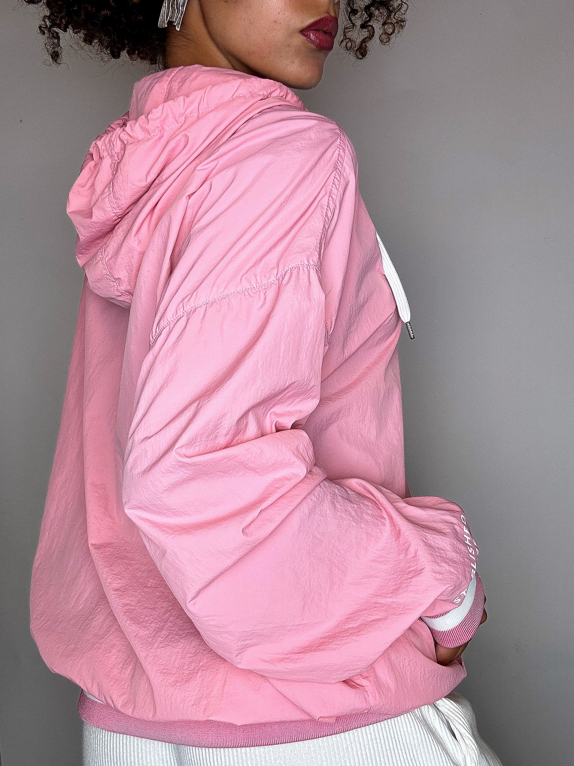 Wintbreaker pink TOMMY JEANS S Vintage