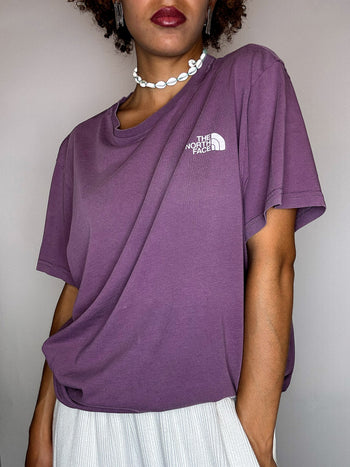 Tee shirt aubergine THE NORTH FACE L vintage