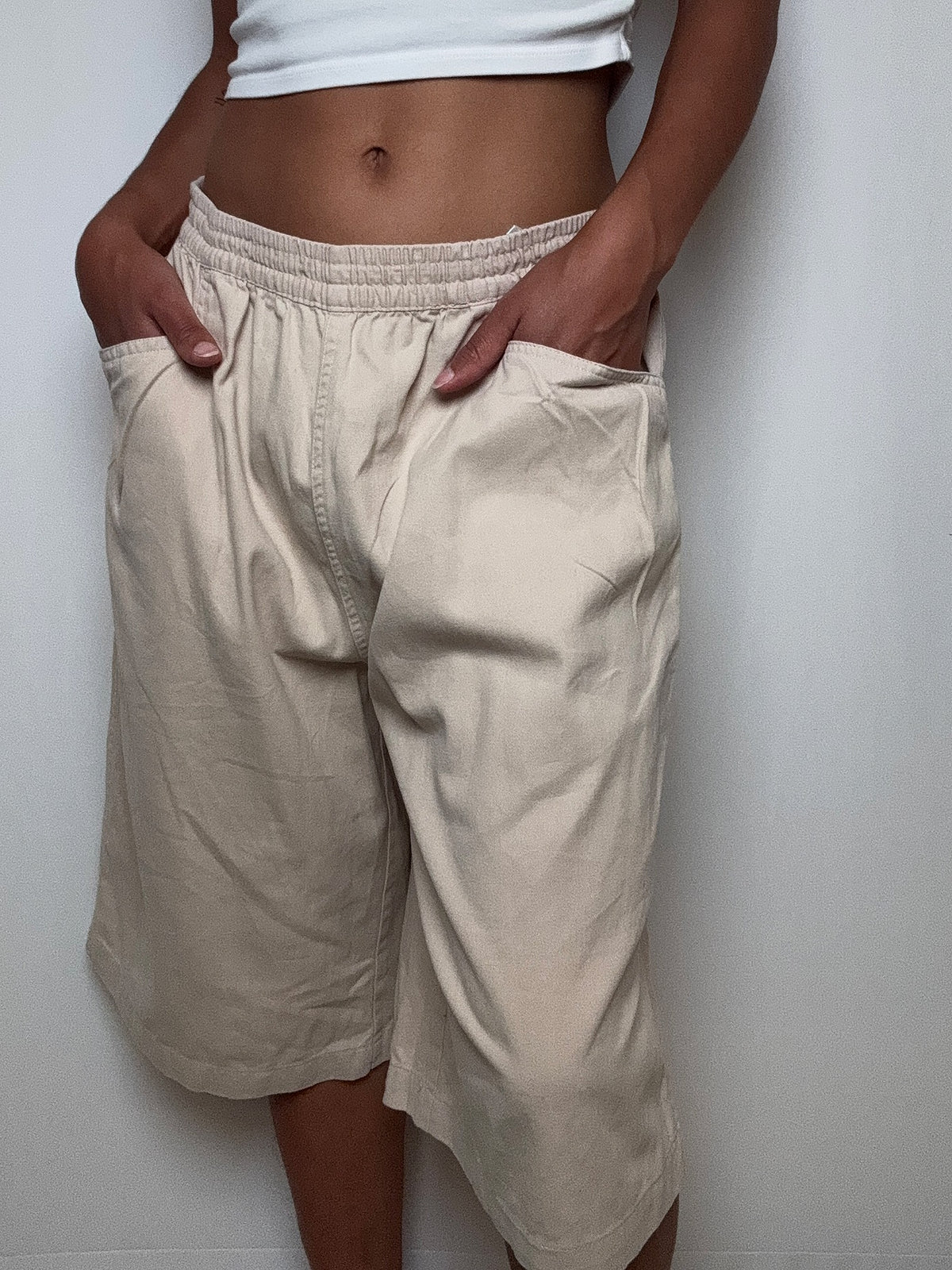 Bermuda beige S/M vintage