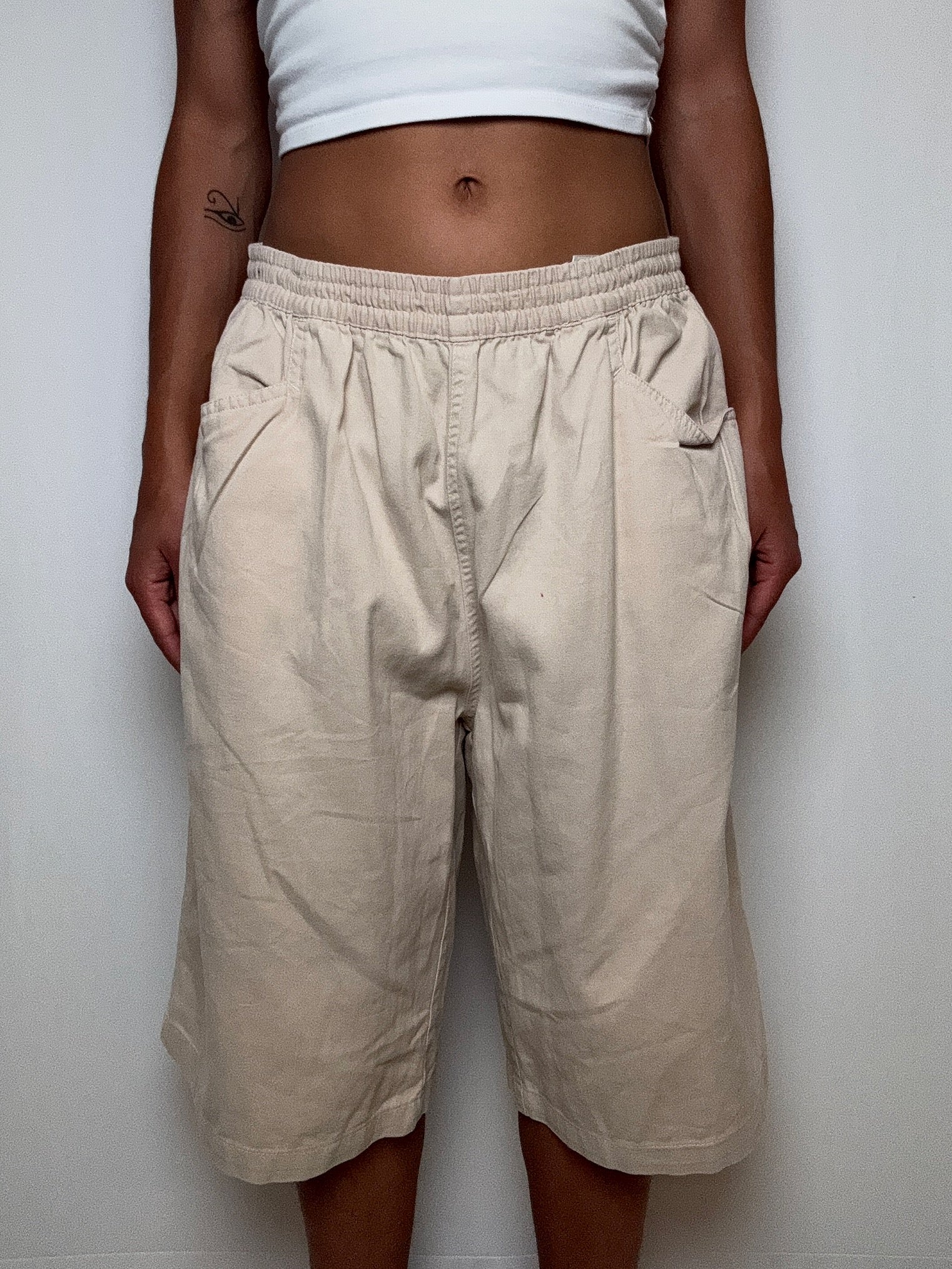 Bermuda beige S/M vintage