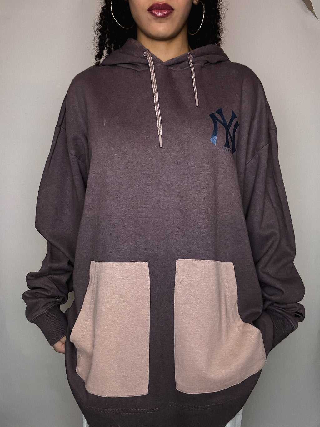 Sweat prune oversized NY L vintage