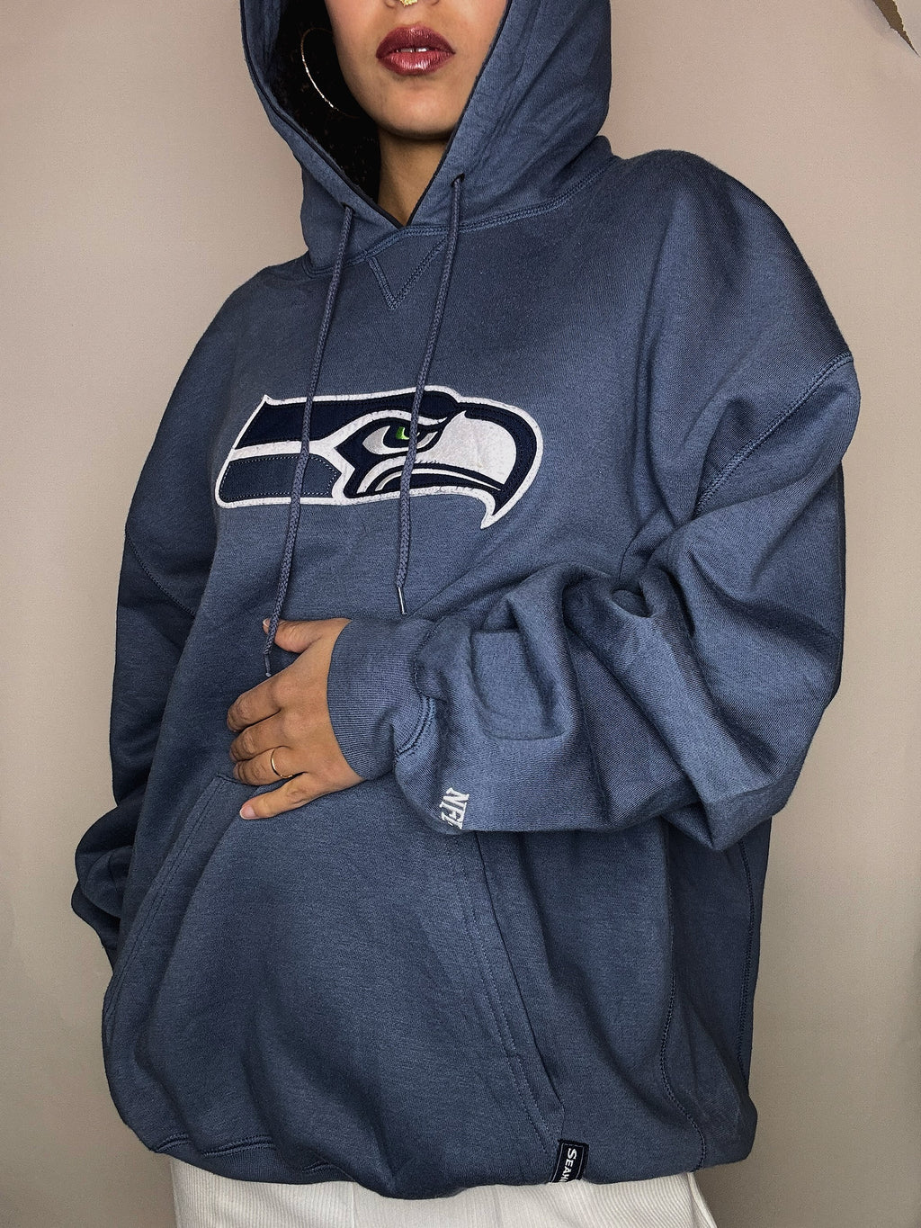 Vintage NFL x Seahawks blue sweatshirt 2XL