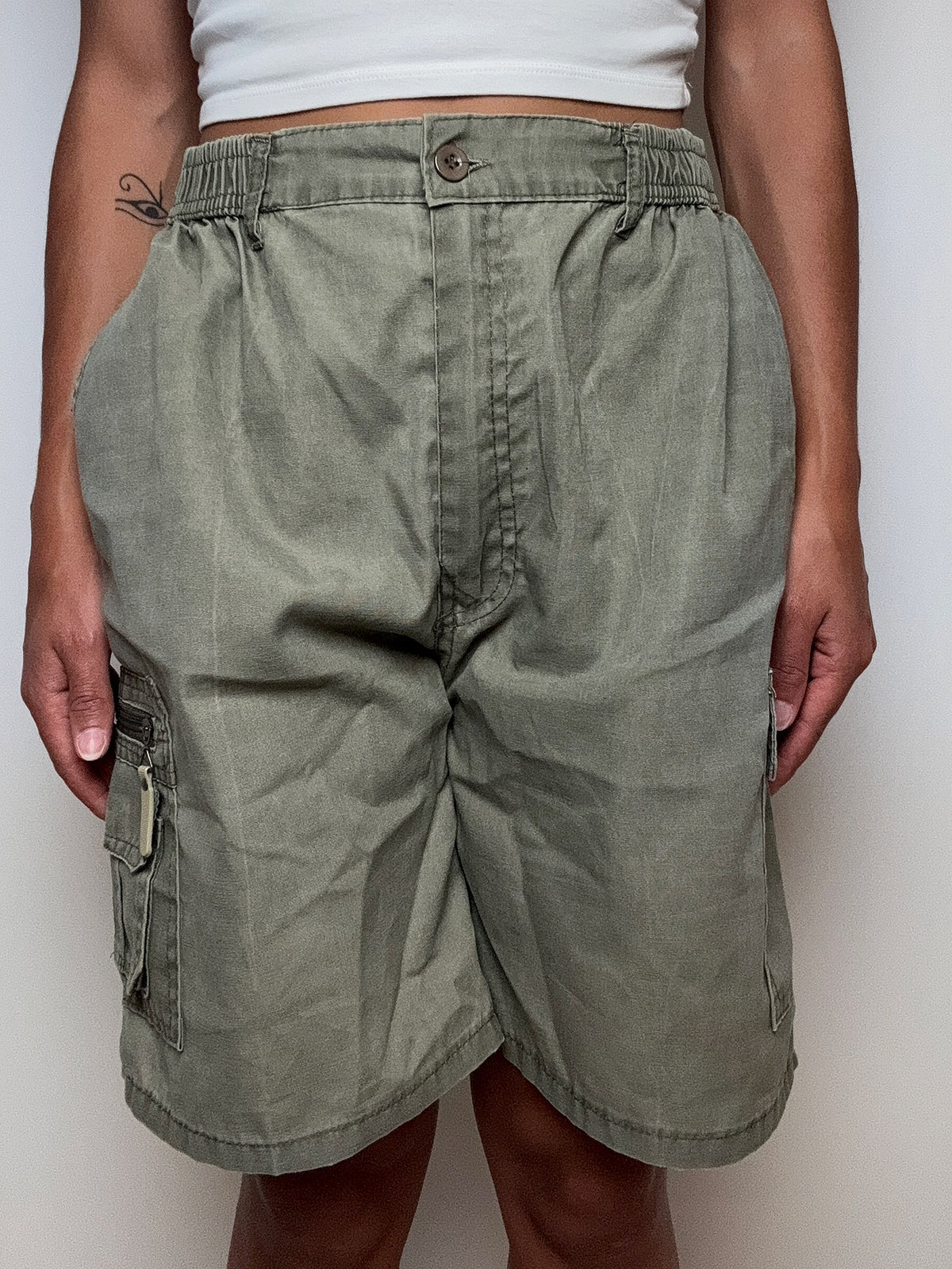 Short cargo kaki L vintage