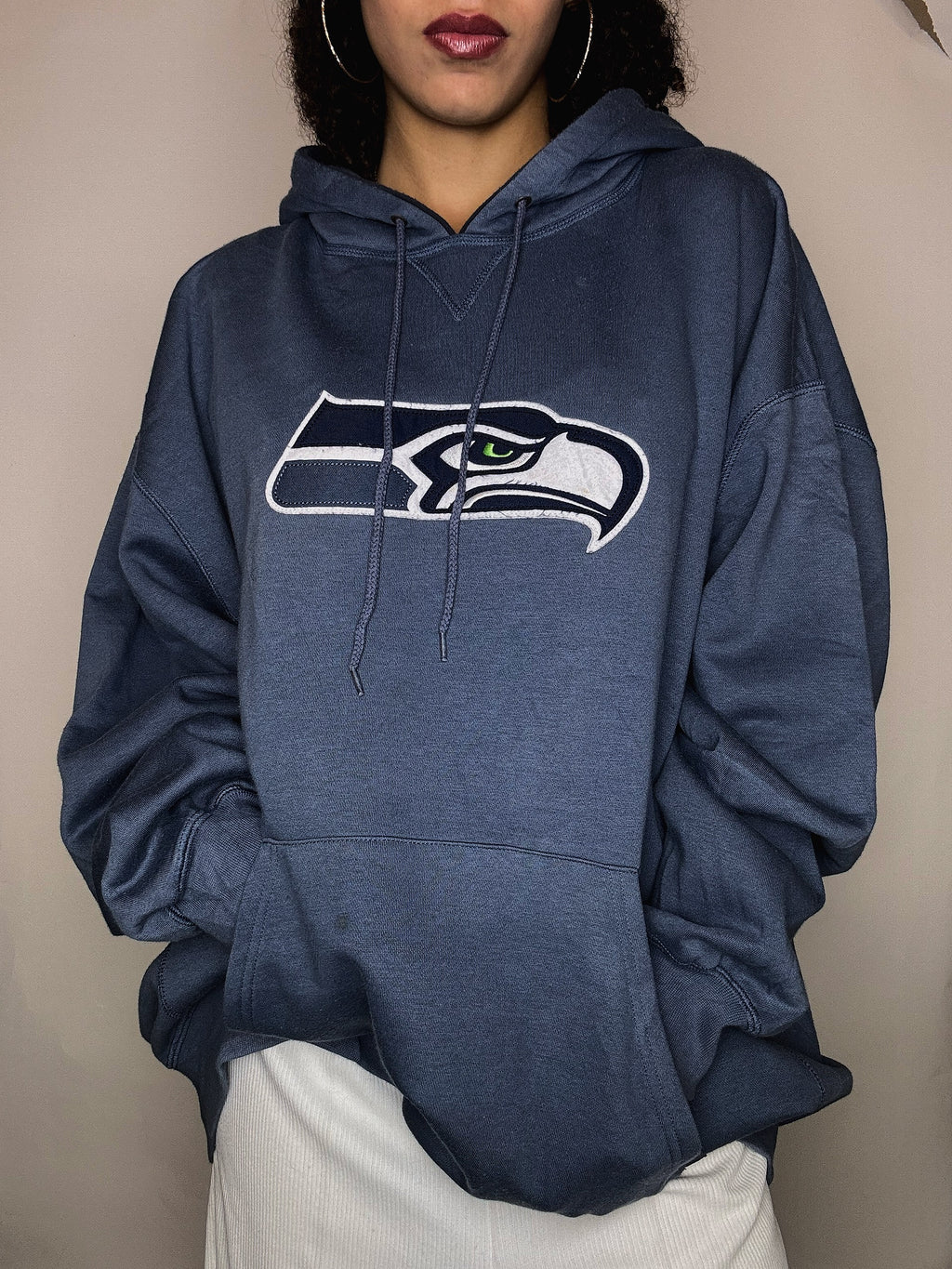 Vintage NFL x Seahawks blue sweatshirt 2XL