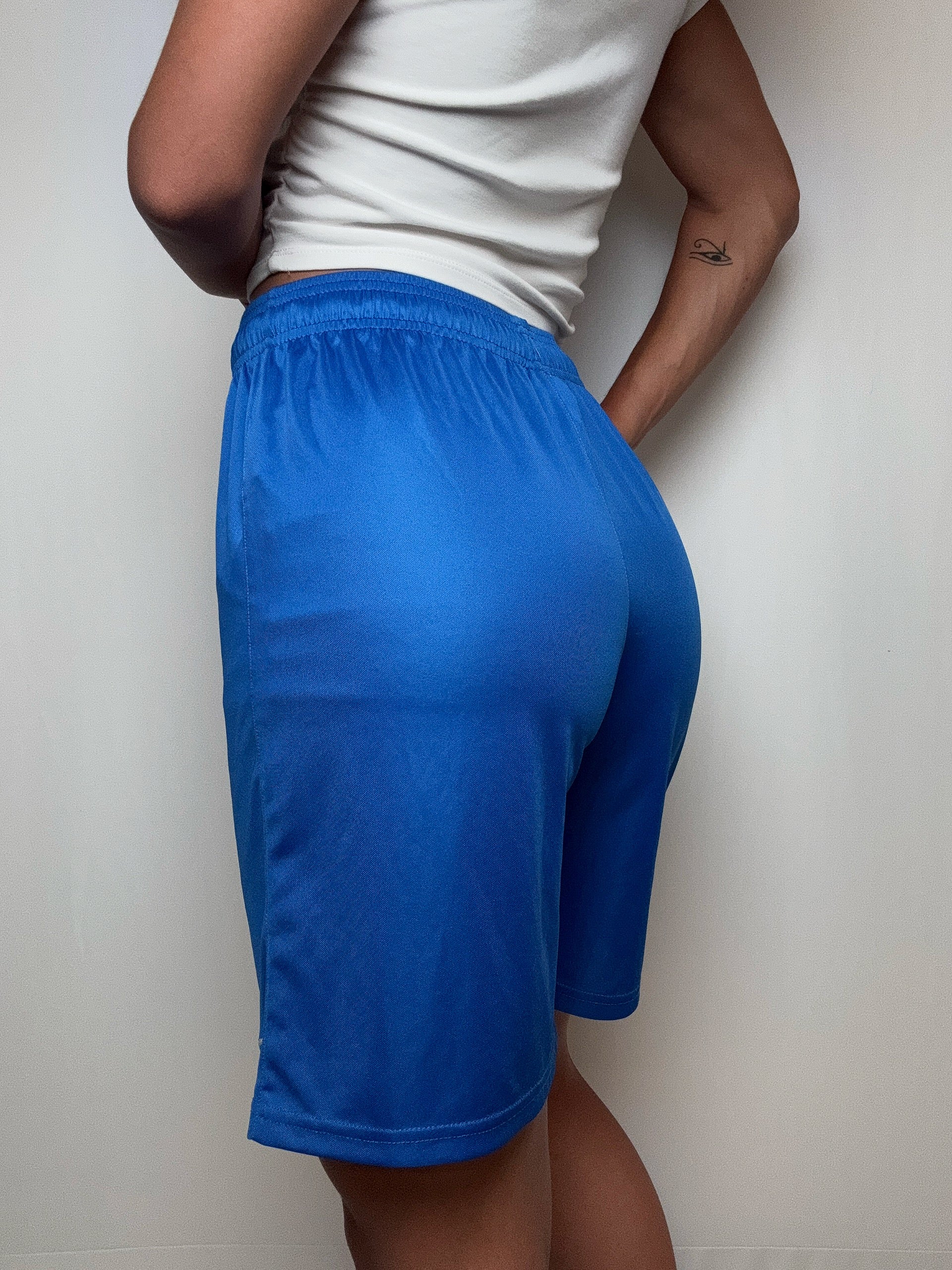 Short de sport bleu roi Nike XS vintage