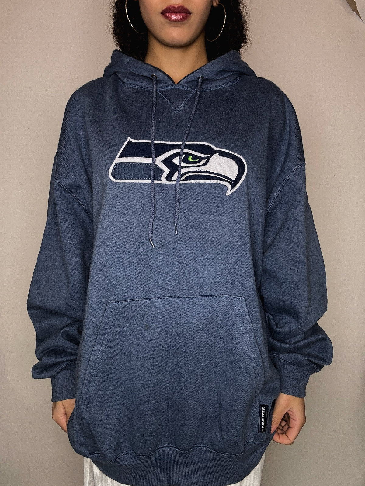 Vintage NFL x Seahawks blue sweatshirt 2XL