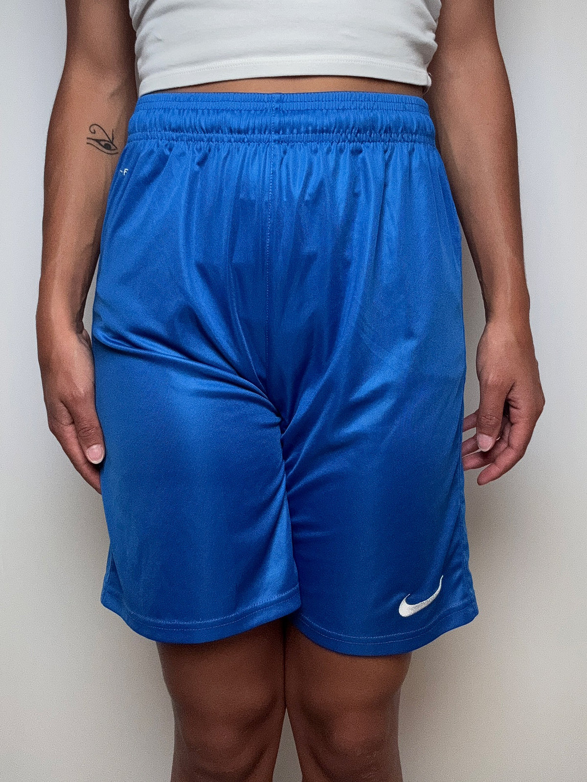 Short de sport bleu roi Nike XS vintage