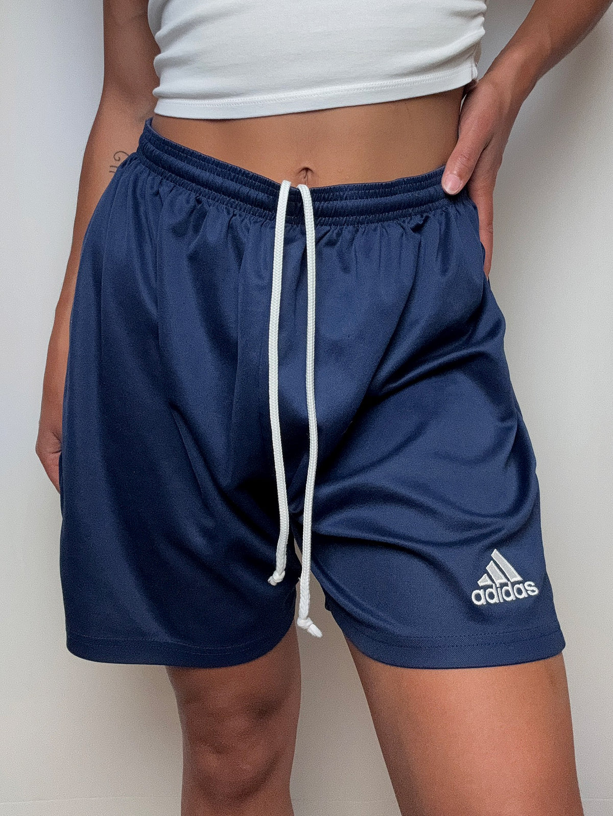 Short de sport marine Adidas M vintage