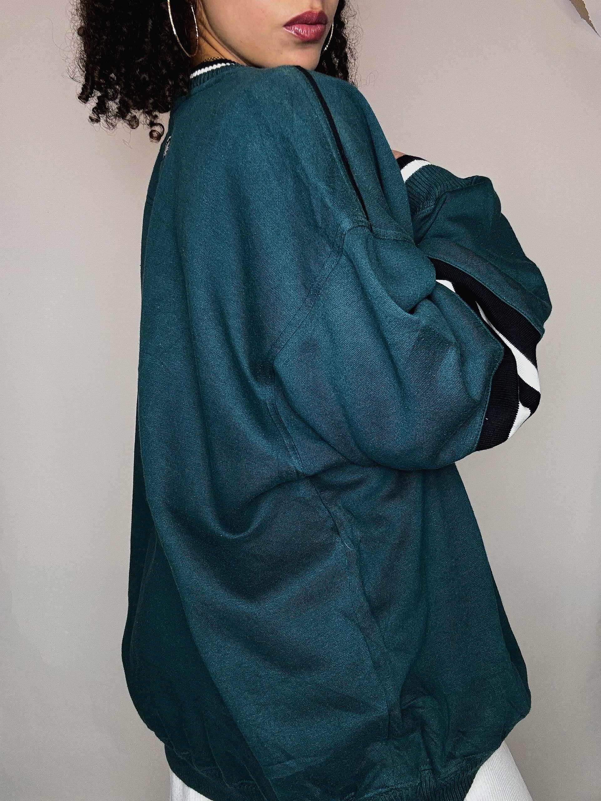 Sweat vert Lee x NFL XL vintage