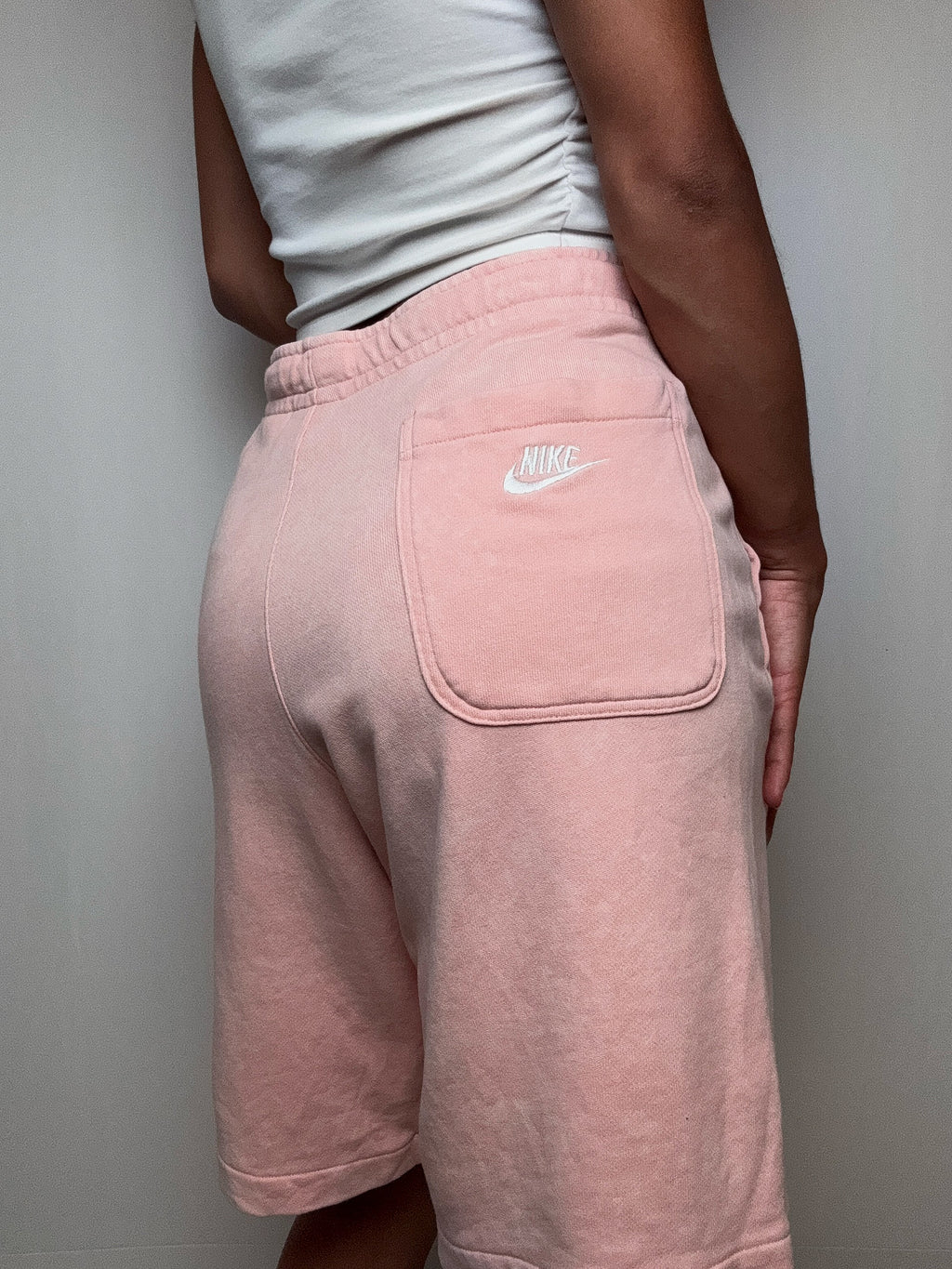 Short de sport rose Nike M/L vintage