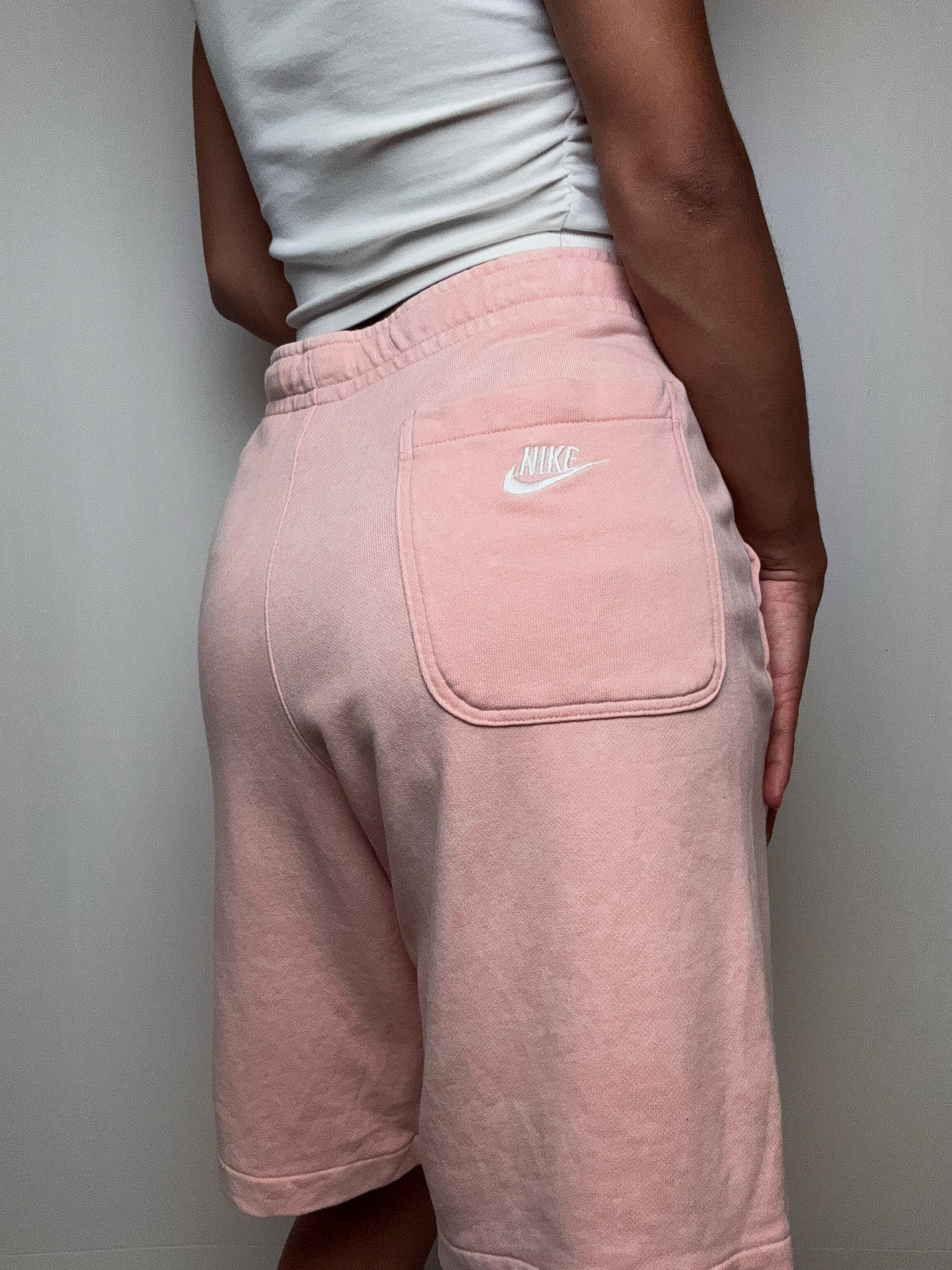 Short de sport rose Nike M/L vintage