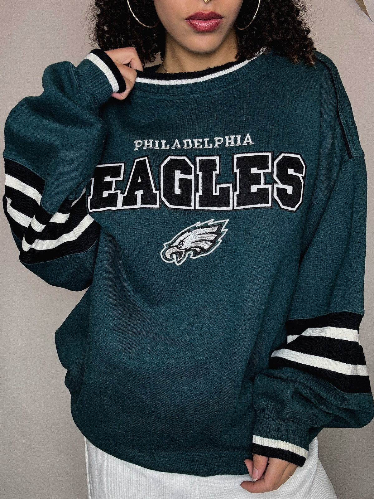 Sweat vert Lee x NFL XL vintage