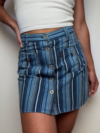 Jupe à boutons S/M vintage