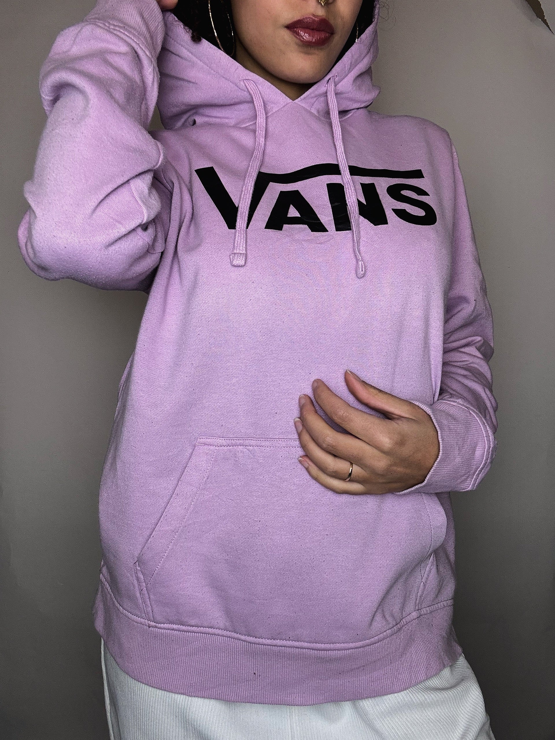 Vans Pink Sweatshirt M Vintage