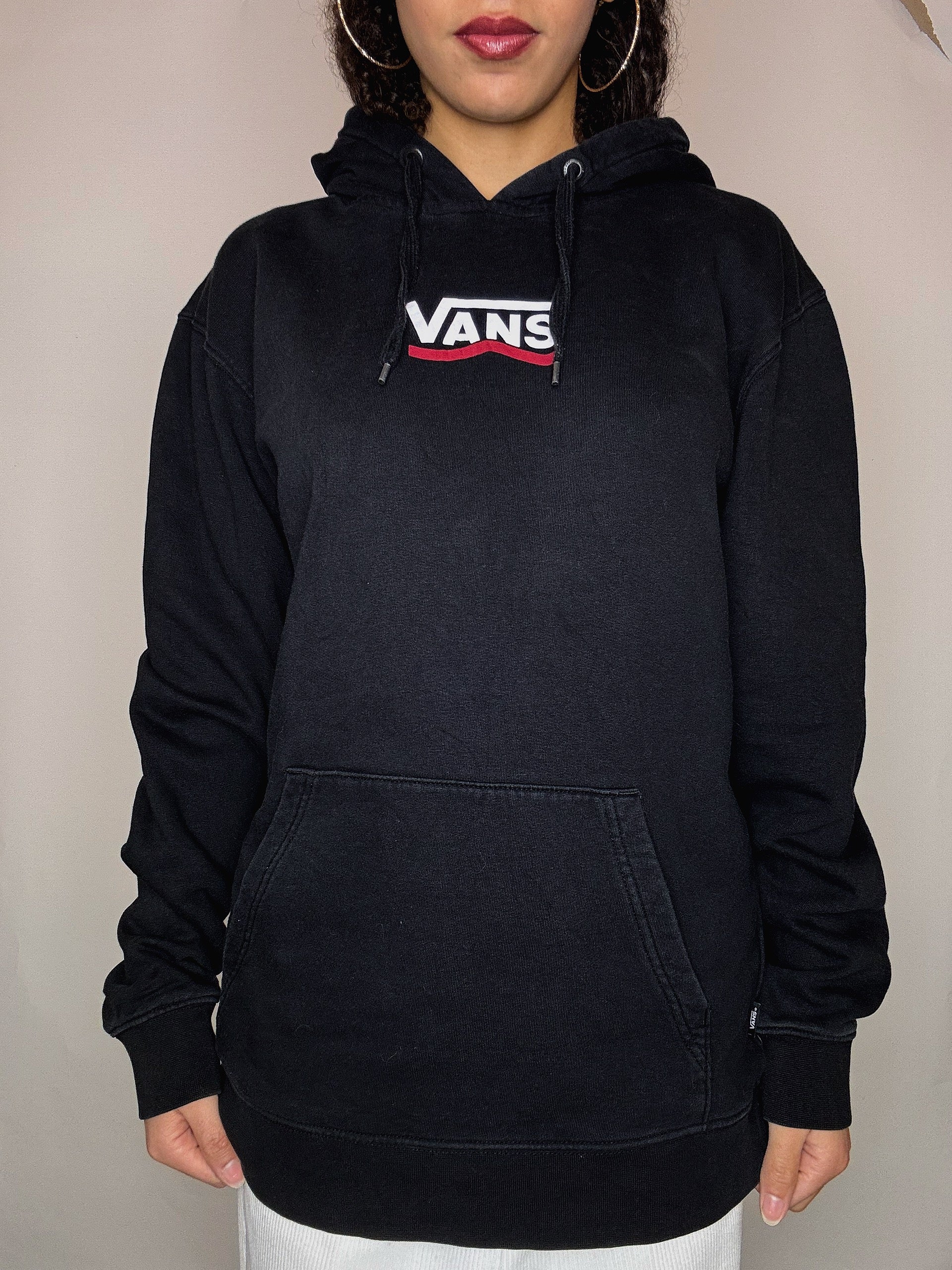 Sweat noir Vans M vintage