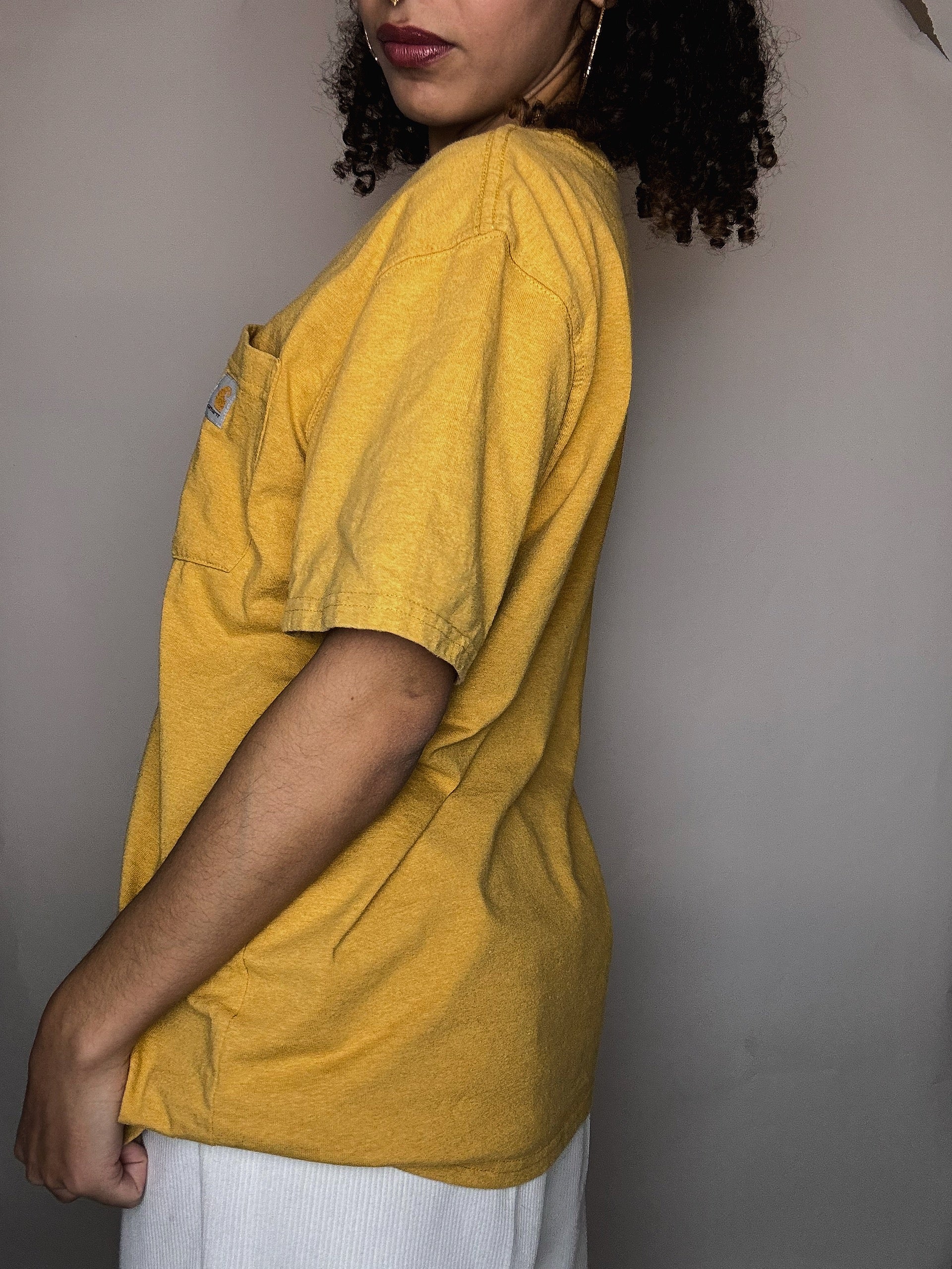 Tshirt jaune Carhartt L vintage