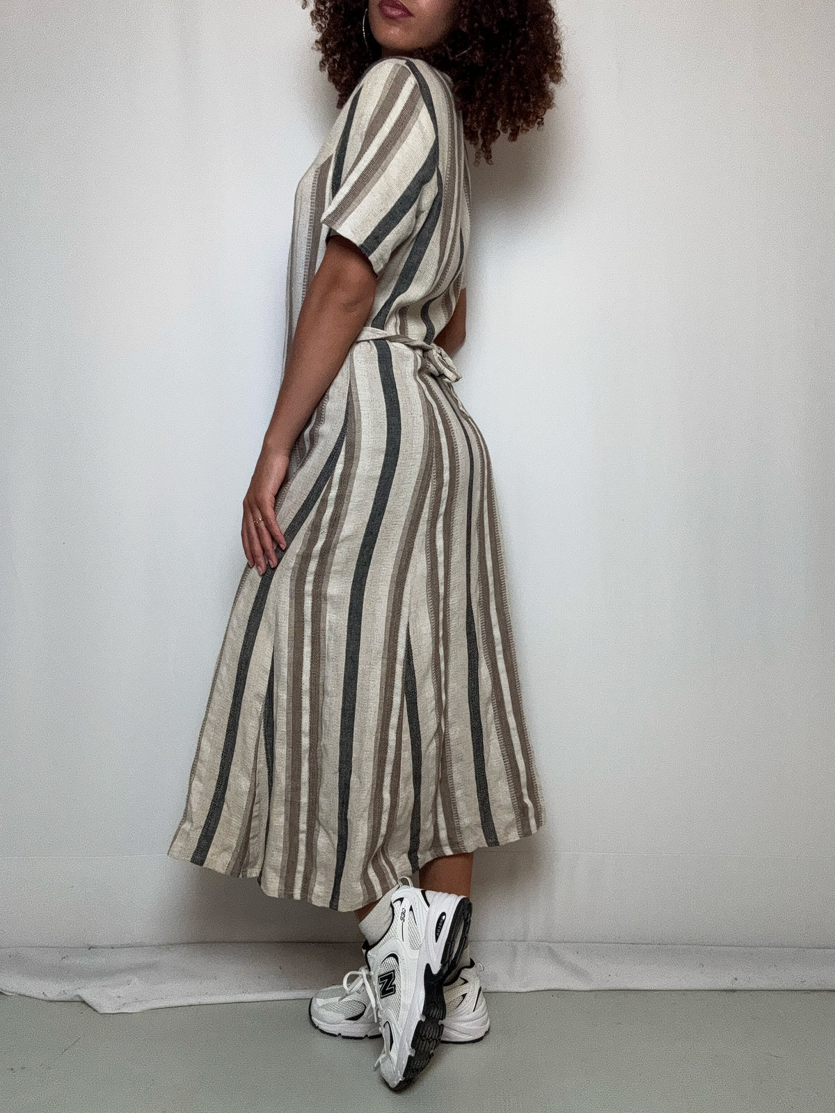 Robe en lin S vintage
