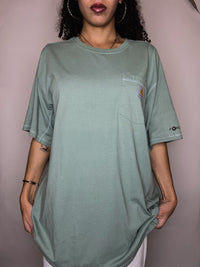 Tshirt vert d'eau Carhartt XL vintage