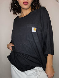 Tshirt noir Carhartt 2XL vintage