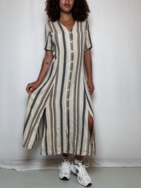 Robe en lin S vintage