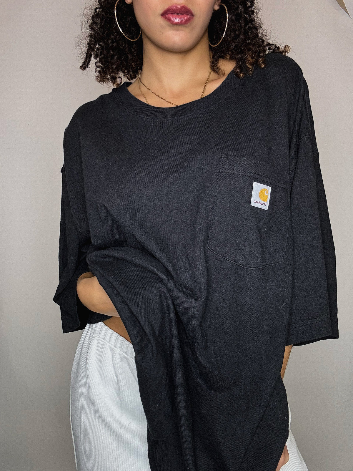 Tshirt noir Carhartt 2XL vintage