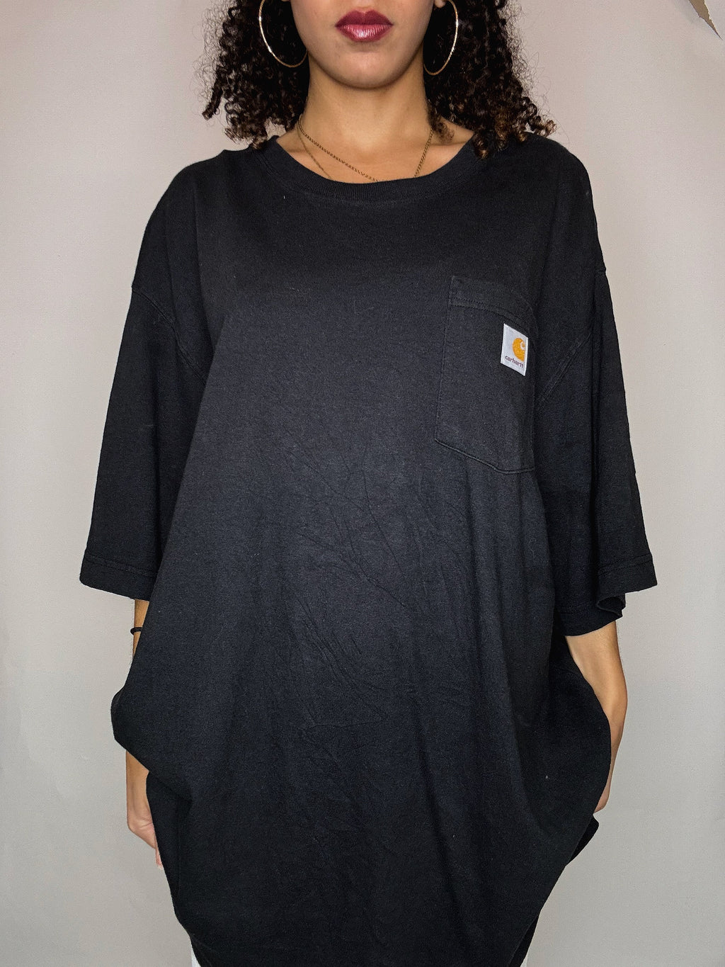 Tshirt noir Carhartt 2XL vintage