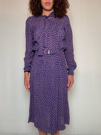 Robe longue fluide S vintage