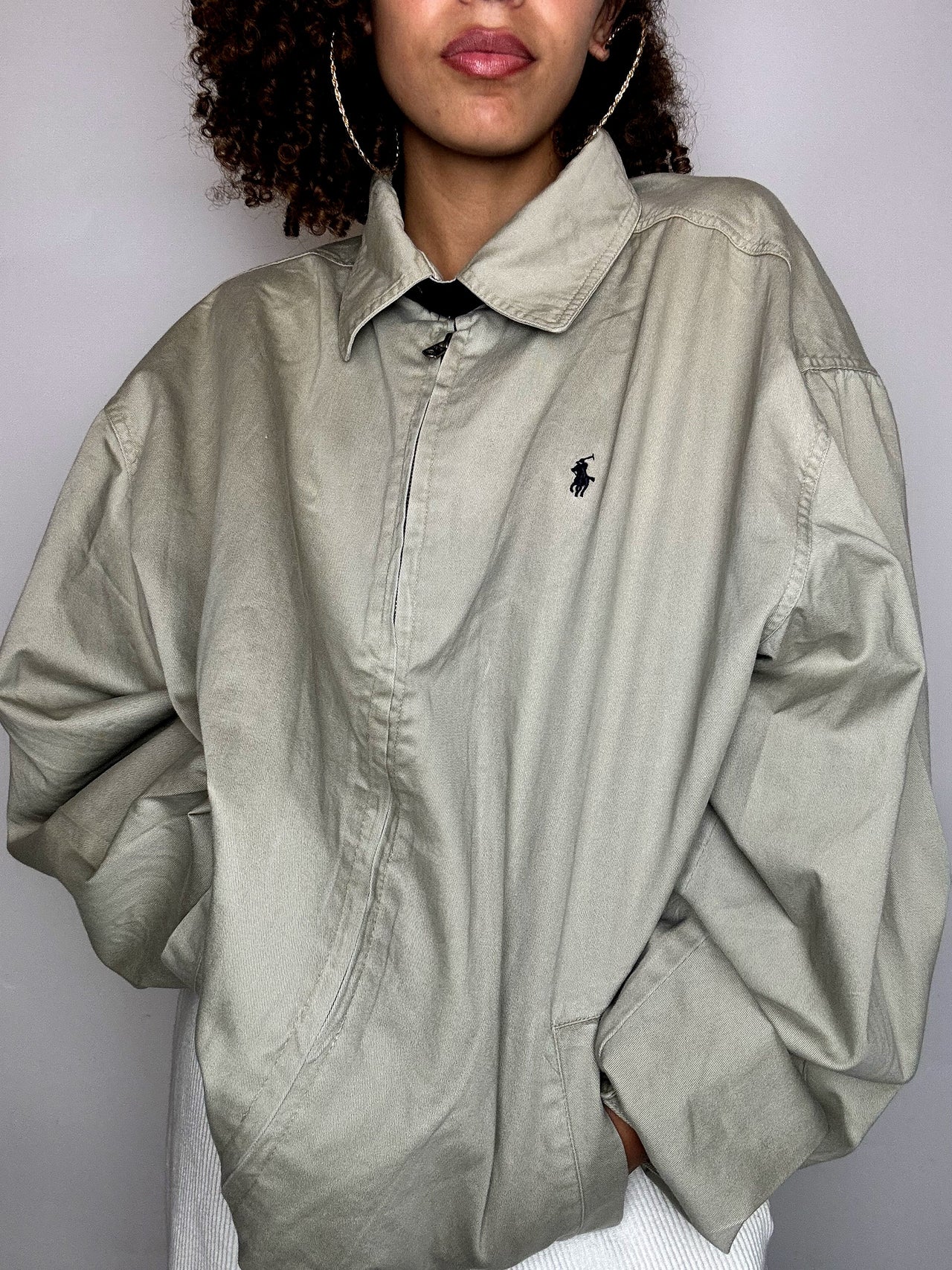 Vintage Wampum leichte Jeansjacke 