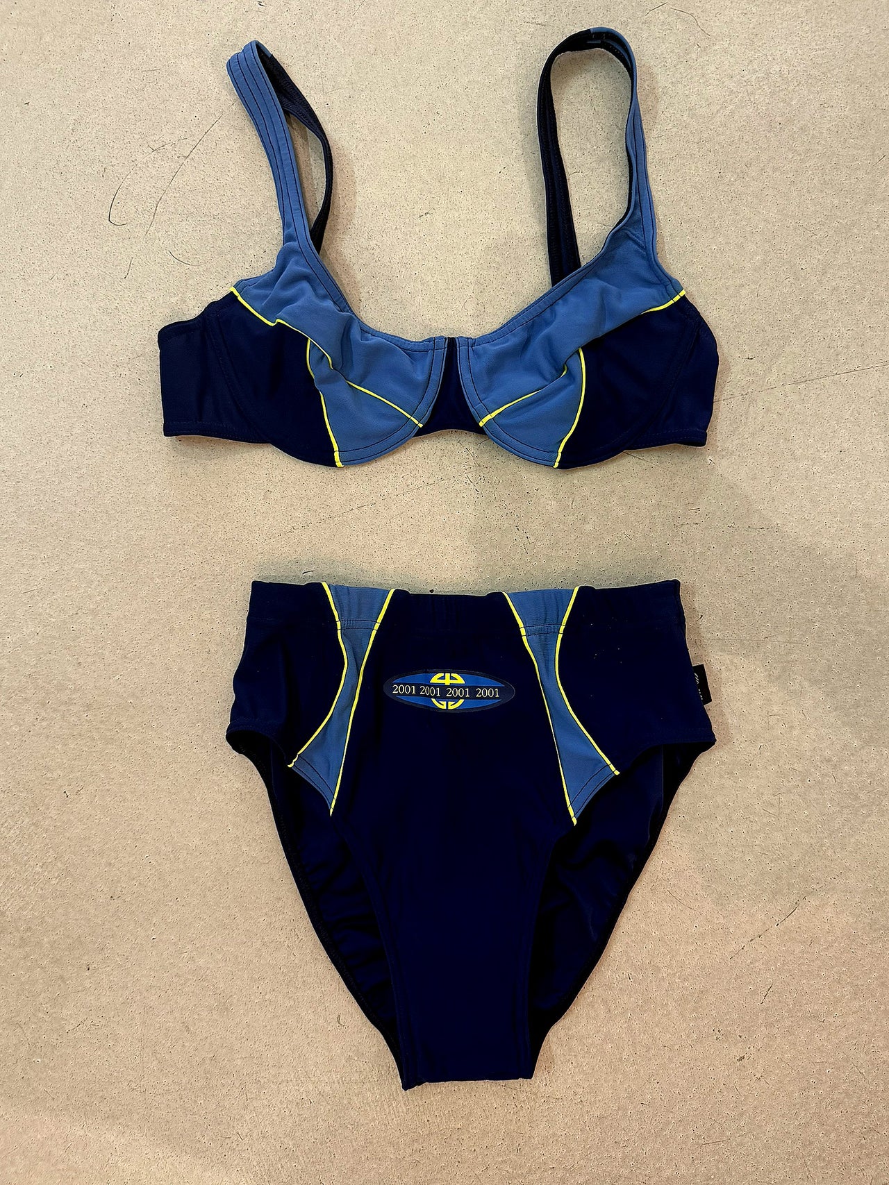 Maillot de bain deux pièces S vintage