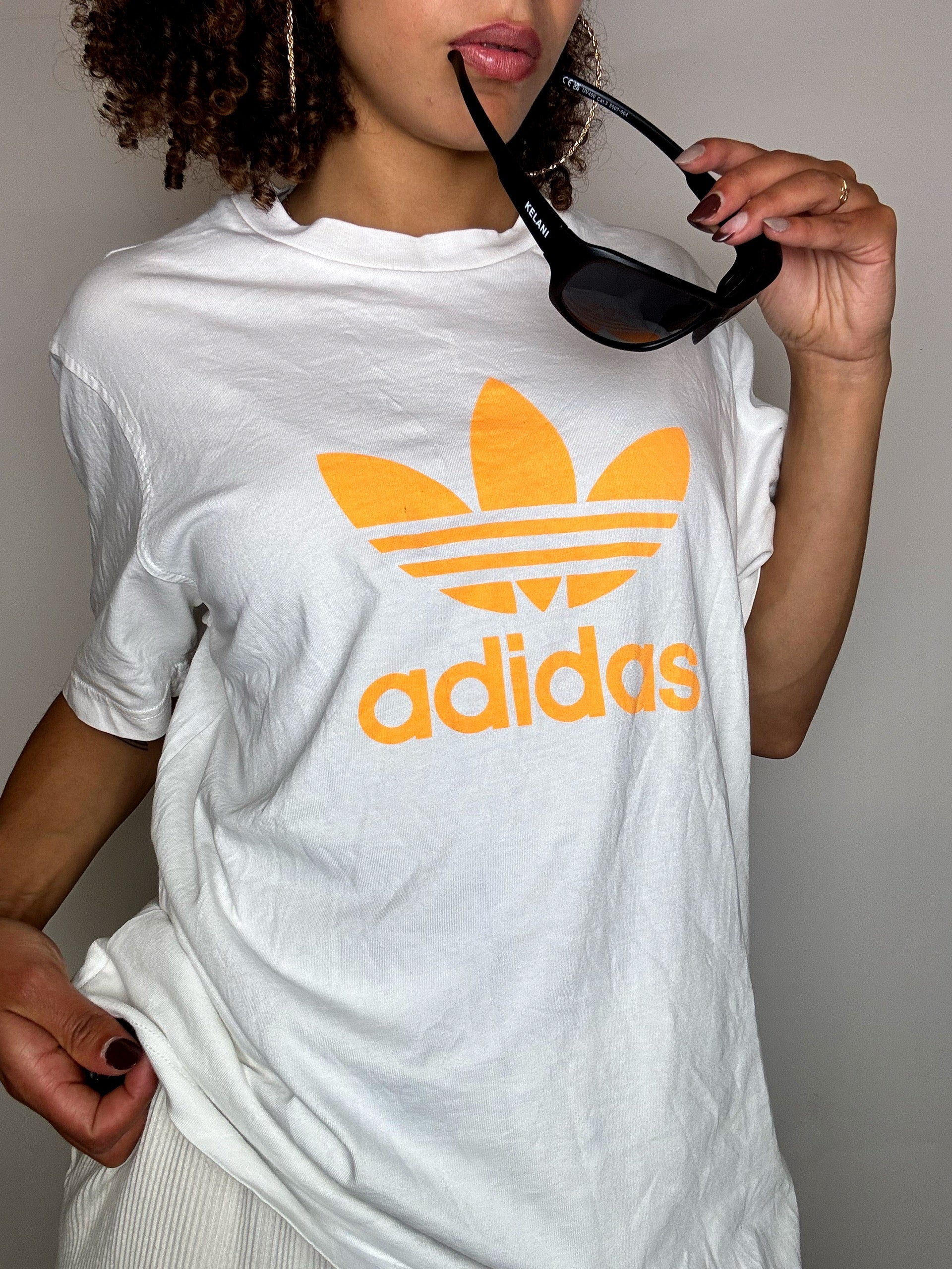 Tee shirt blanc ADIDAS M vintage
