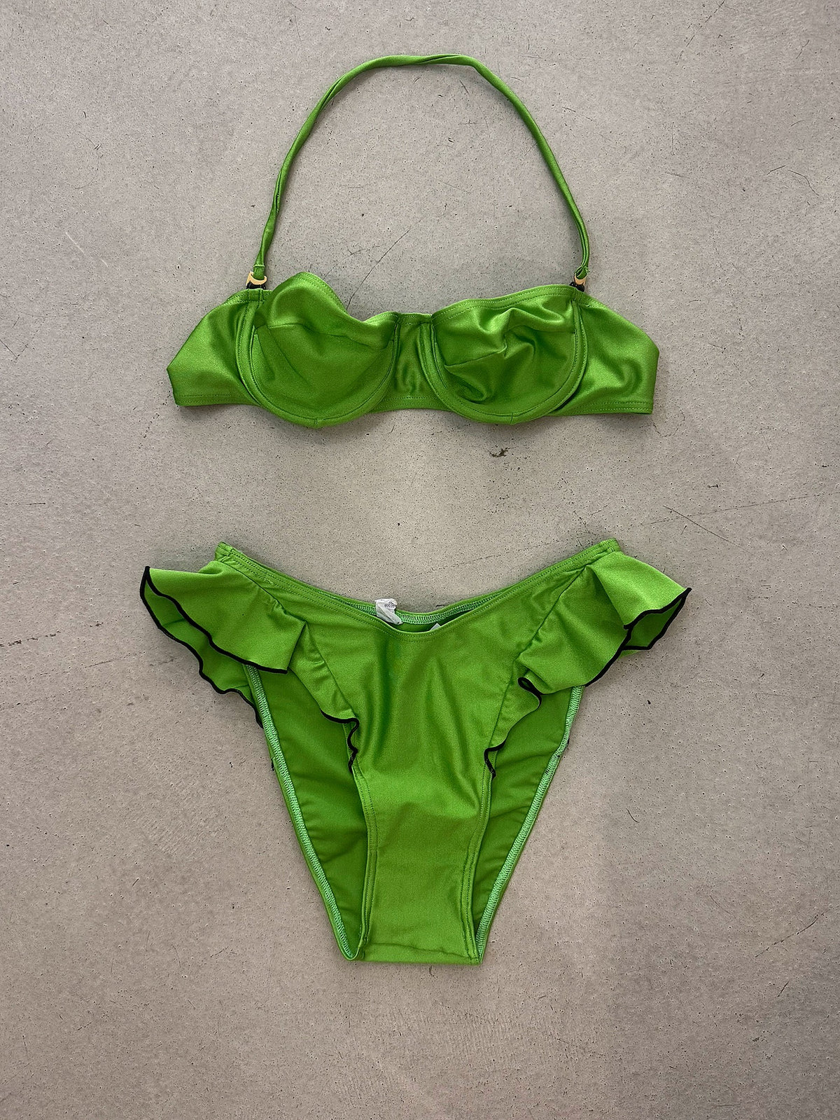 Maillot de bain deux pièces S/M vintage