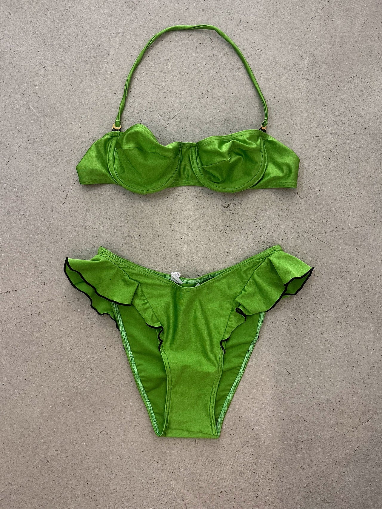 Maillot de bain deux pièces S/M vintage