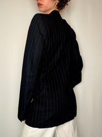 Blazer marine rayé BOSS M/L vintage