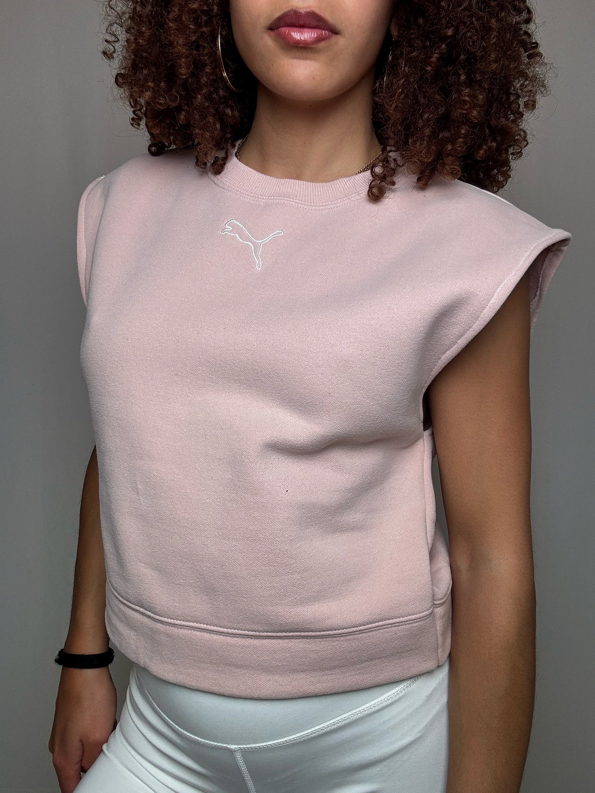 Sweat sans manche Puma S vintage