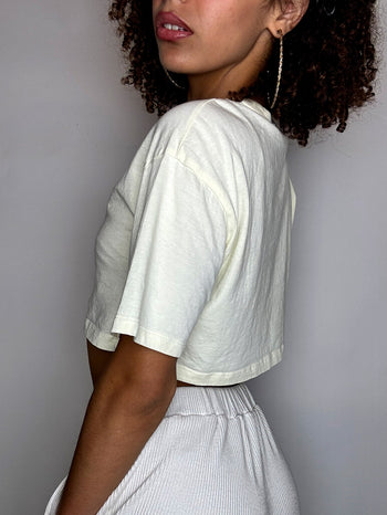 Tee shirt jaune NIKE S vintage