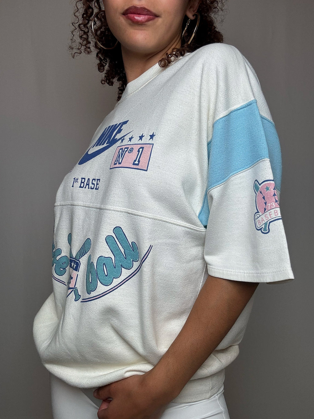 Sweat manches courtes Nike S/M vintage