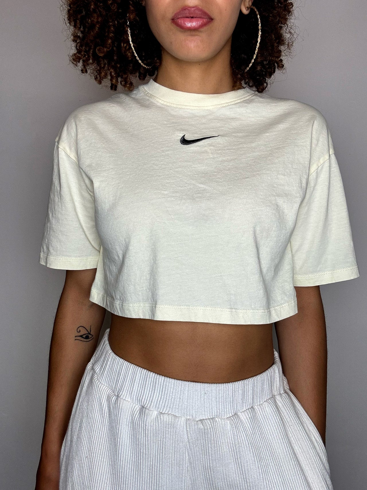 Tee shirt jaune NIKE S vintage