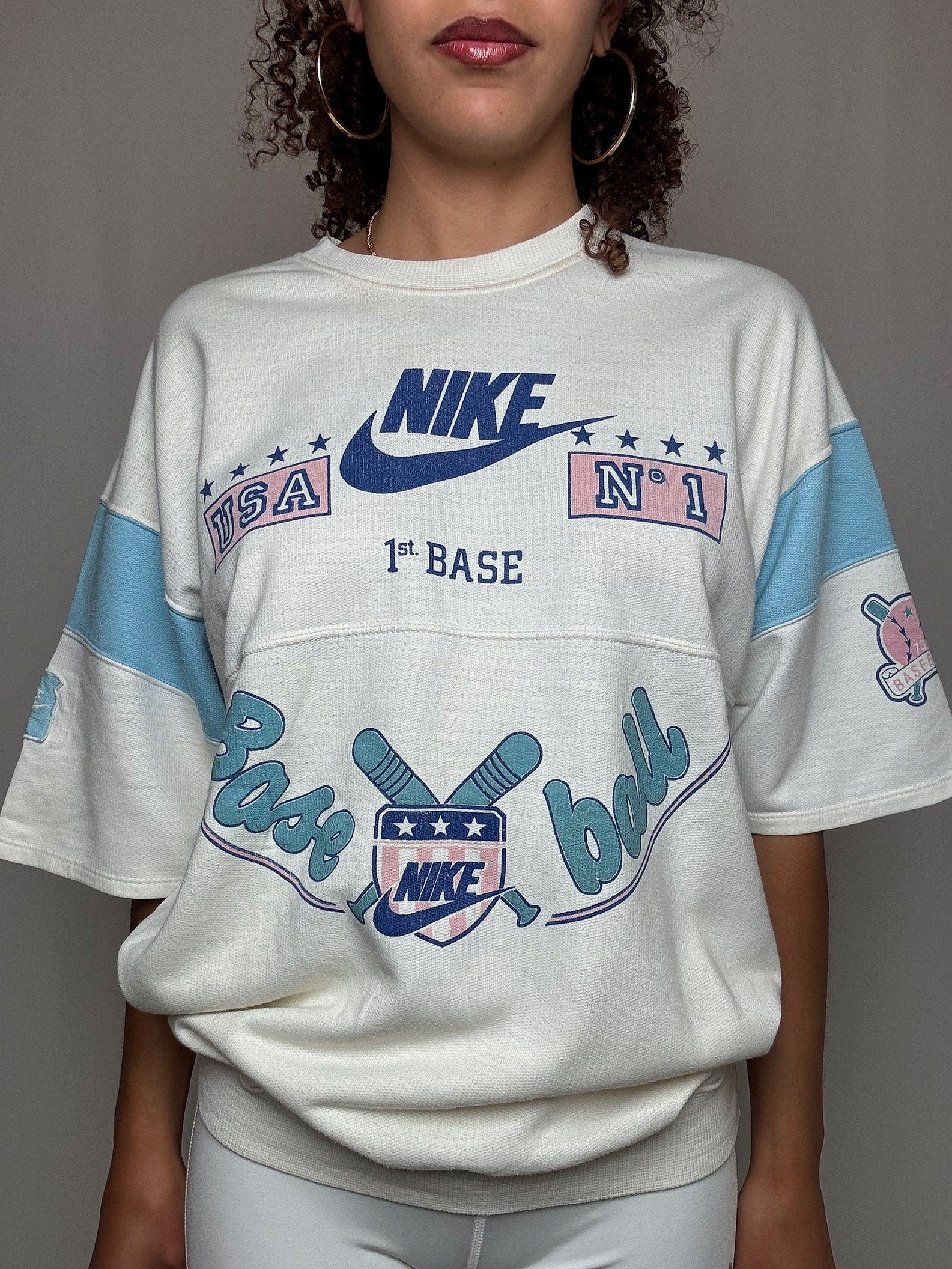 Sweat manches courtes Nike S/M vintage