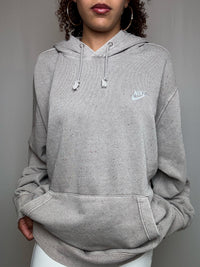 Sweat à capuche beige Nike XL vintage