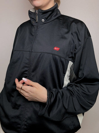 Jacket de sport noire NIKE L vintage