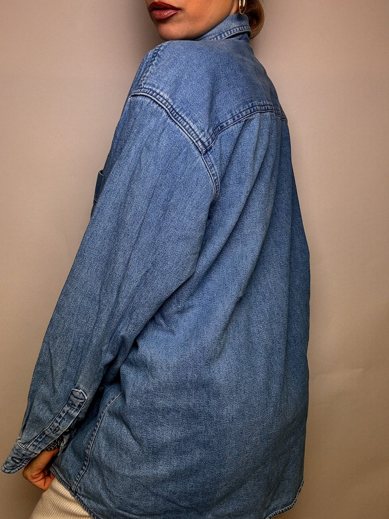 Vintage L/XL Jeanshemd