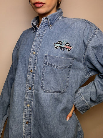 Vintage L/XL Jeanshemd