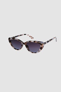 Blaue, recycelte, rechteckige Vintage-Brille mit blauen Gläsern 