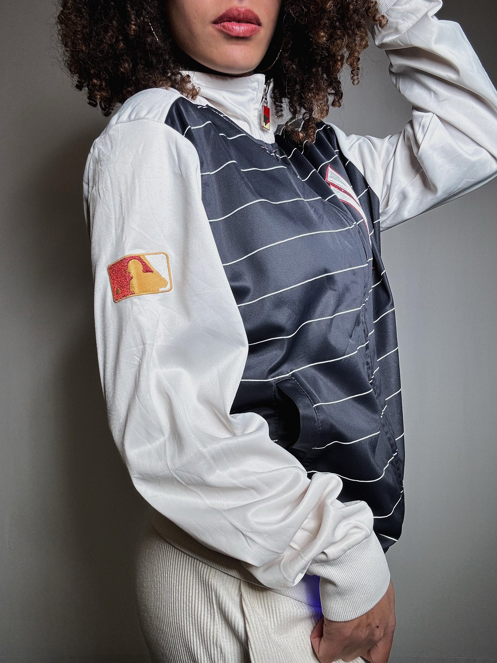 Veste zippée Majestic Cooperstown Yankees M vintage