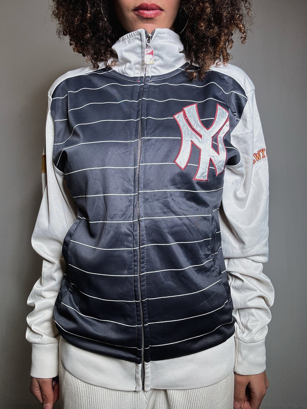 Veste zippée Majestic Cooperstown Yankees M vintage