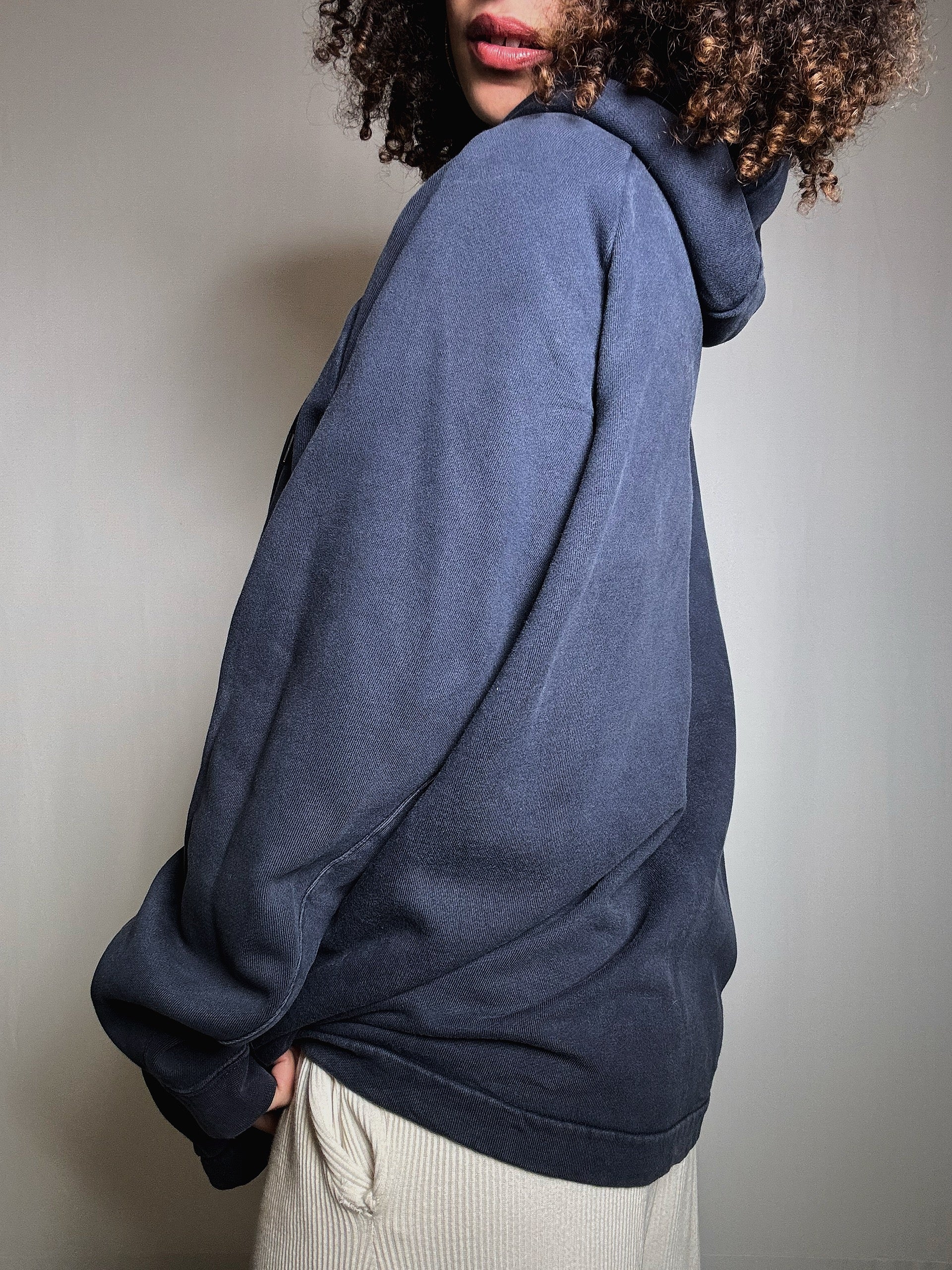 Vintage Nike XXL navy zip-up jacket