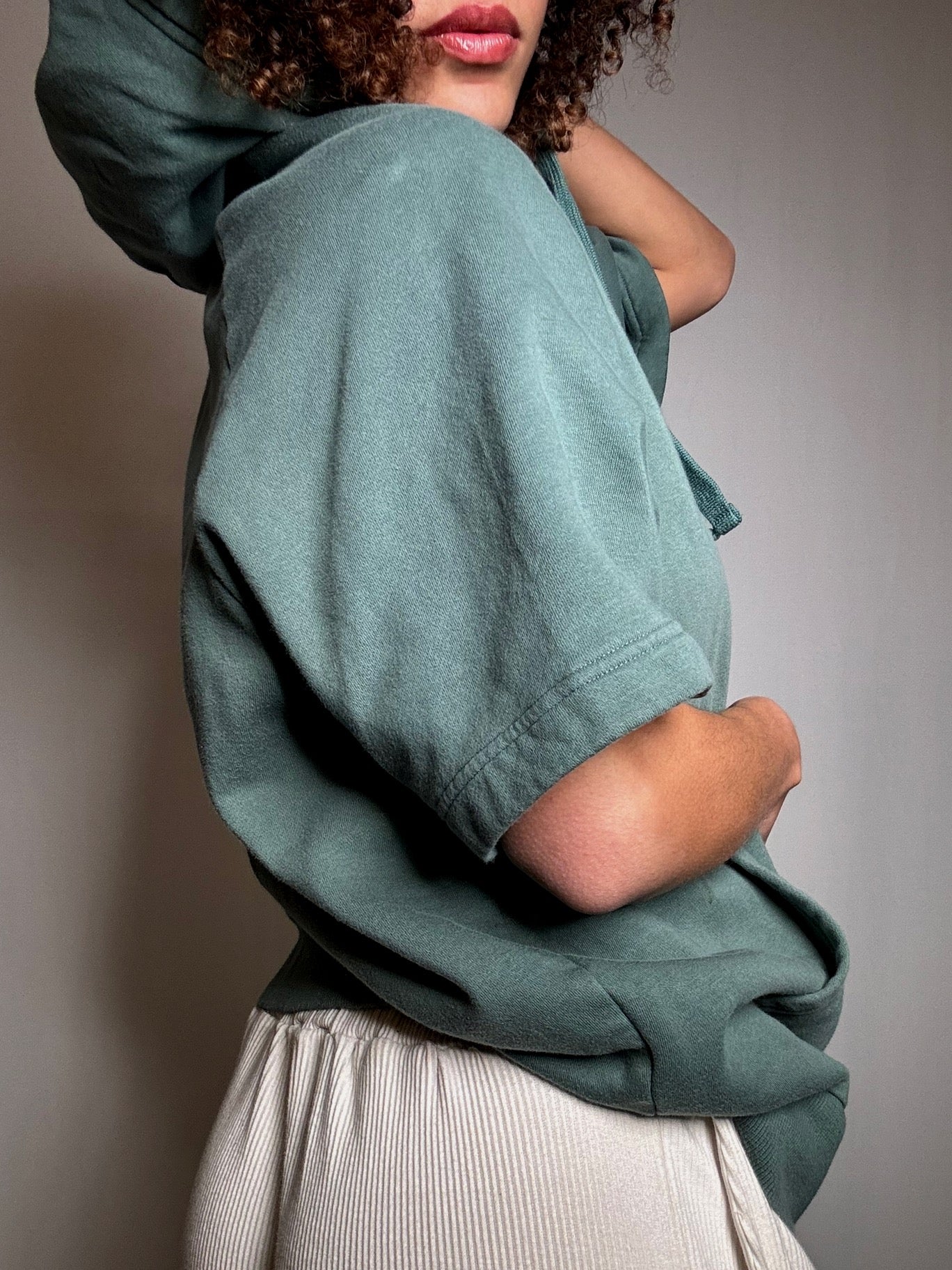 Sweat  vert Umbro L vintage