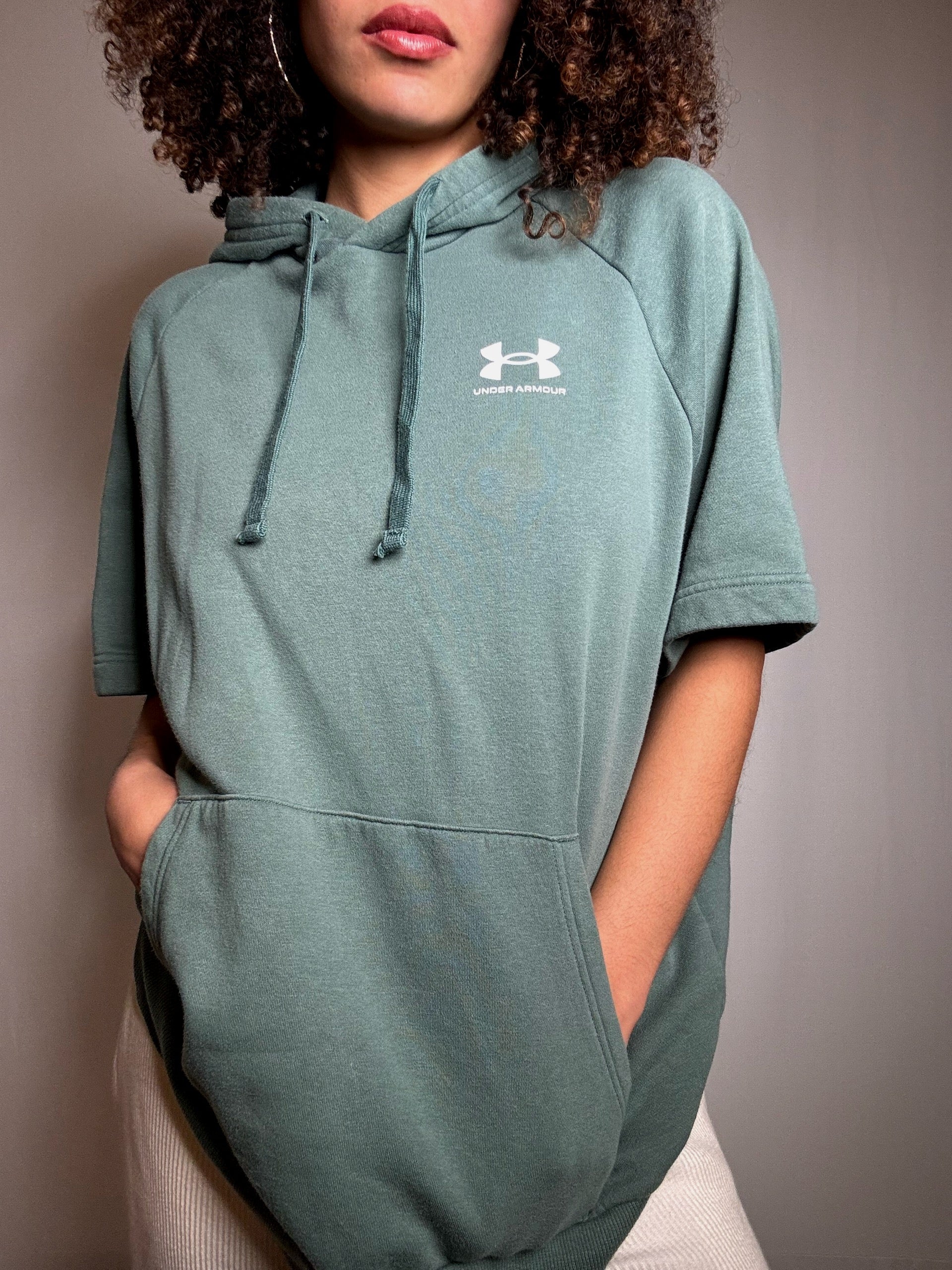 Sweat  vert Umbro L vintage