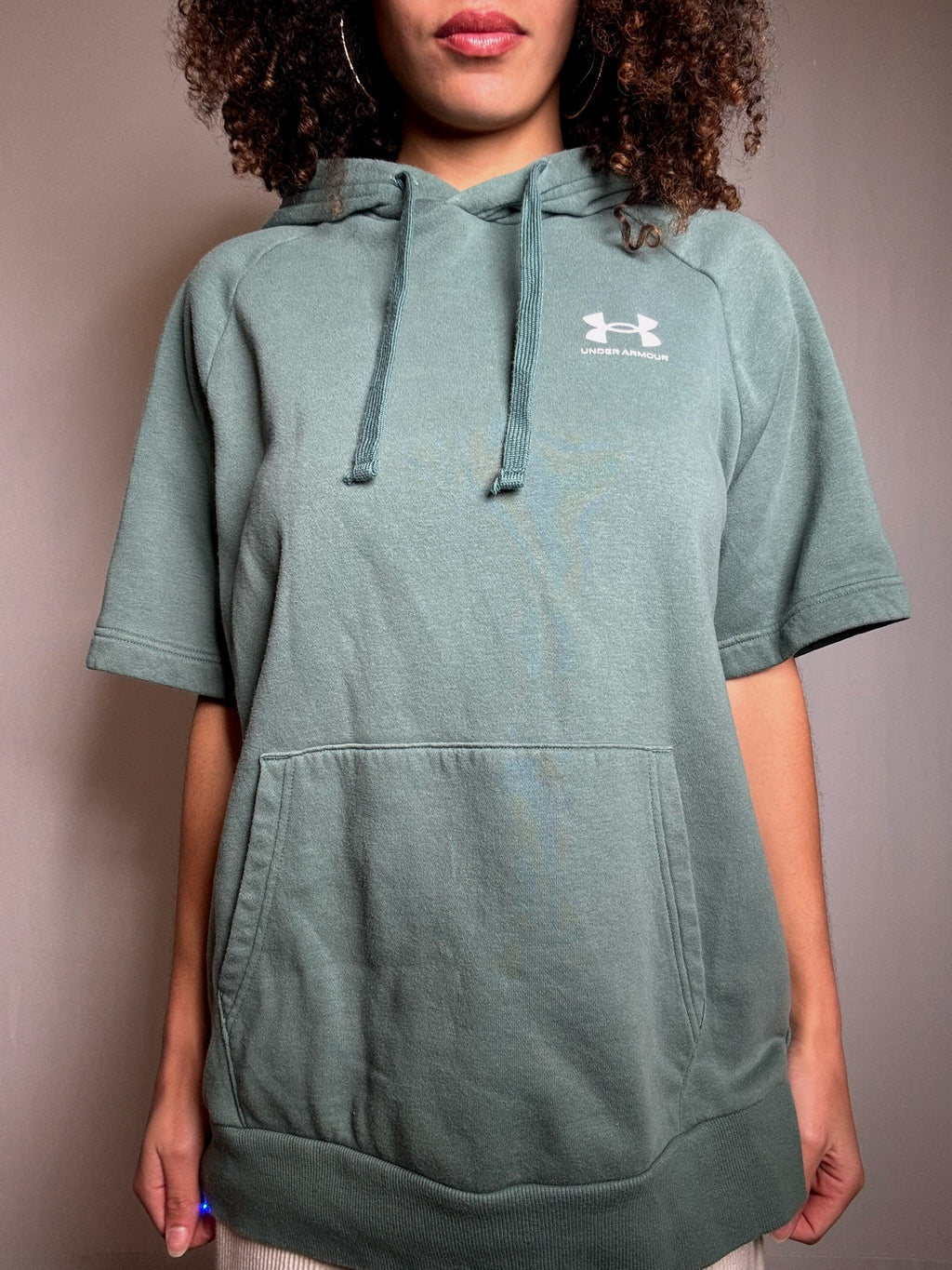 Sweat  vert Umbro L vintage
